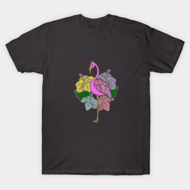 Flamingo T-Shirt by Artubble